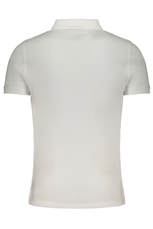 9540NORWAY 1963 POLO MANICHE CORTE UOMO BIANCO