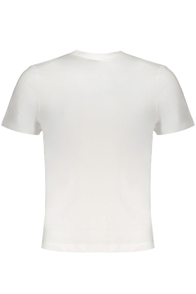 9853KAPPA T-SHIRT MANICHE CORTE UOMO BIANCO