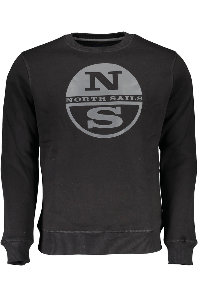 2464NORTH SAILS FELPA SENZA ZIP UOMO NERO