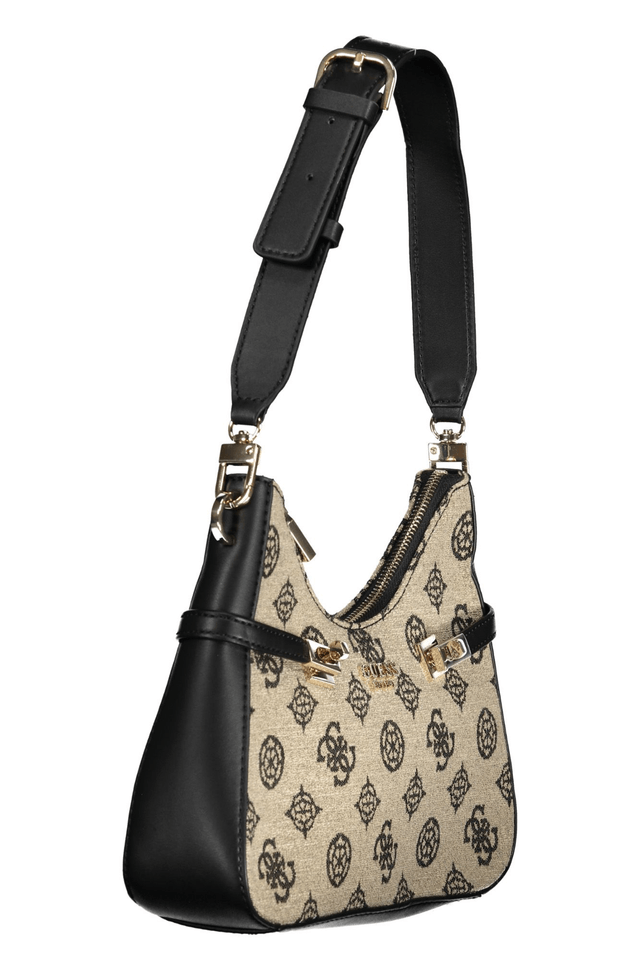 8935GUESS JEANS BORSA DONNA NERO