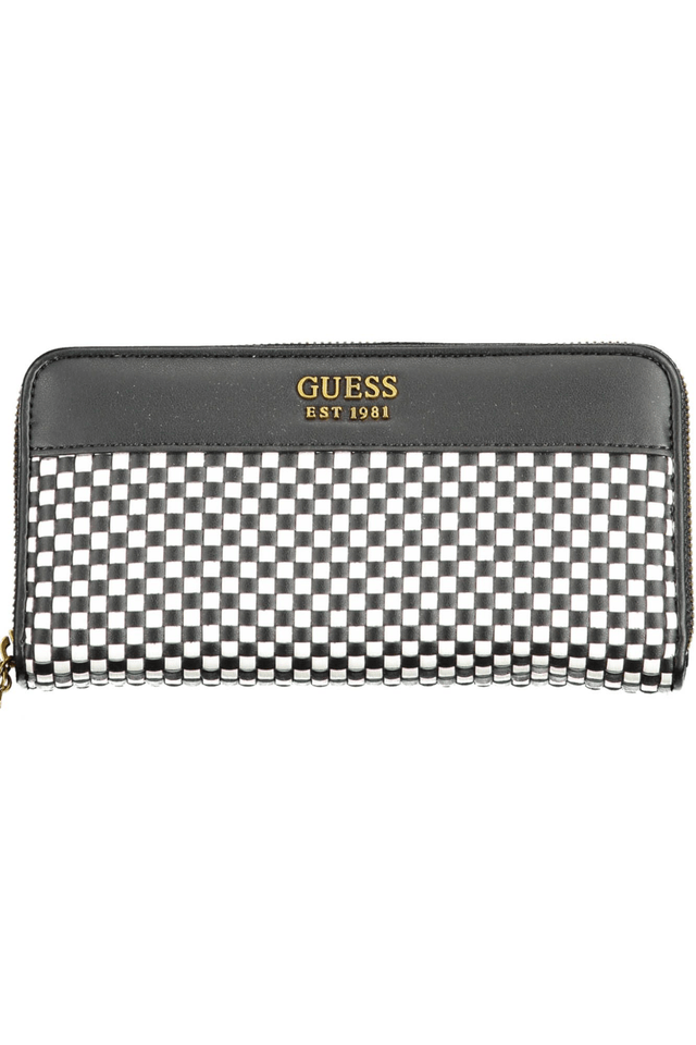 2068GUESS JEANS PORTAFOGLIO DONNA NERO