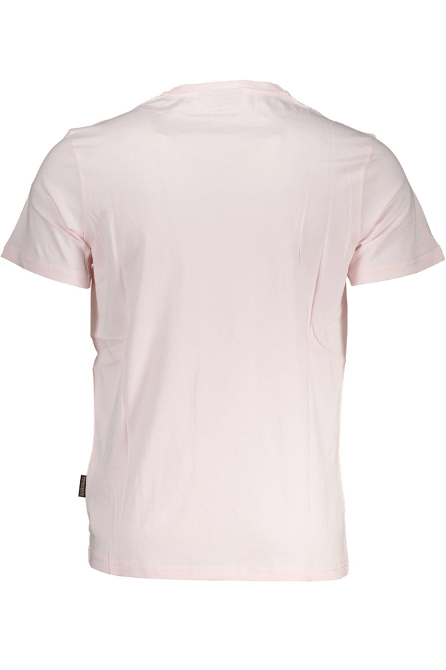 3449NAPAPIJRI T-SHIRT MANICHE CORTE UOMO ROSA