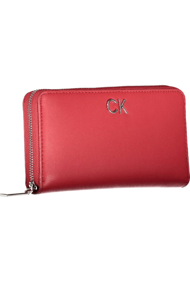 2901CALVIN KLEIN PORTAFOGLIO DONNA ROSSO