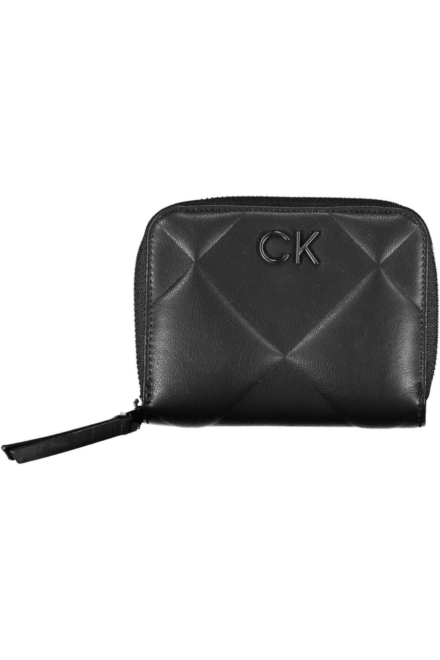 6487CALVIN KLEIN PORTAFOGLIO DONNA NERO