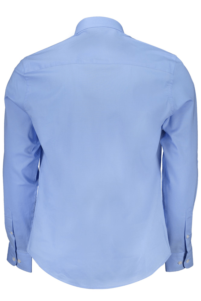 8597NORTH SAILS CAMICIA MANICHE LUNGHE UOMO AZZURRO