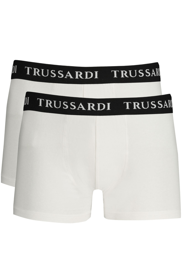 9497TRUSSARDI BOXER UOMO BIANCO