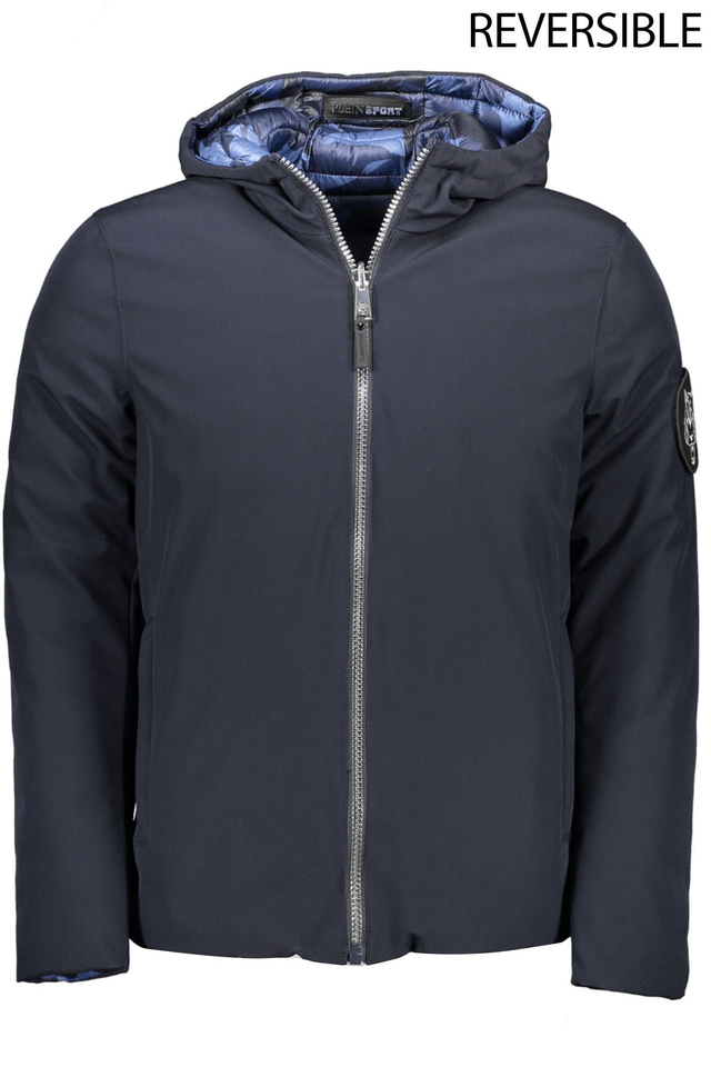 1271PLEIN SPORT GIUBBOTTO UOMO BLU