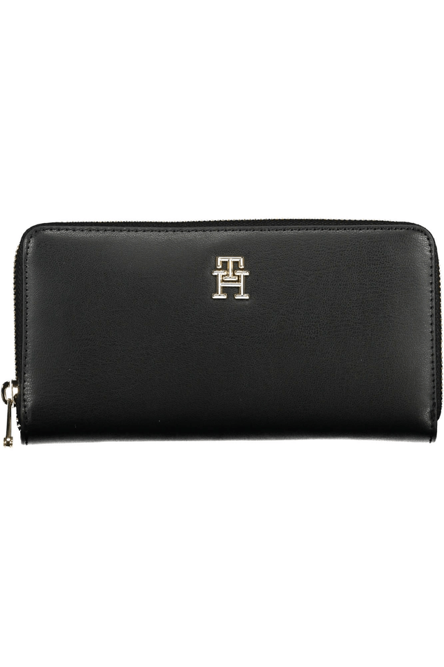 2845TOMMY HILFIGER PORTAFOGLIO DONNA NERO