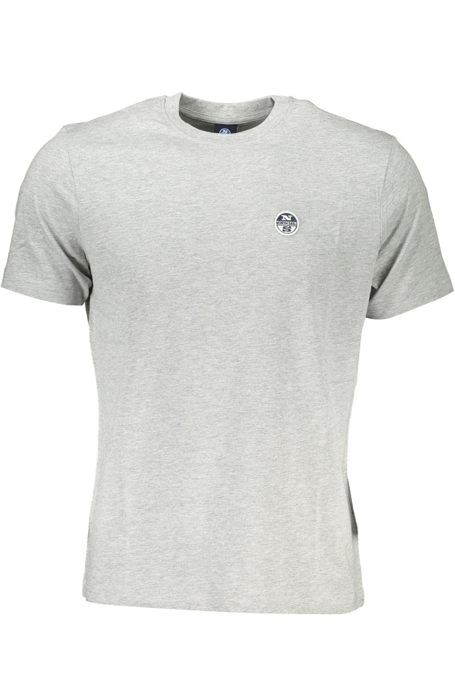 7164NORTH SAILS T-SHIRT MANICHE CORTE UOMO GRIGIO