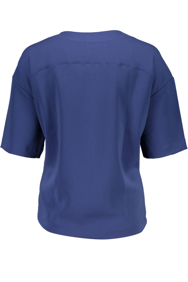 839GANT T-SHIRT MANICHE CORTE DONNA BLU