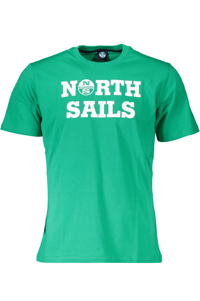 2854NORTH SAILS T-SHIRT MANICHE CORTE UOMO VERDE