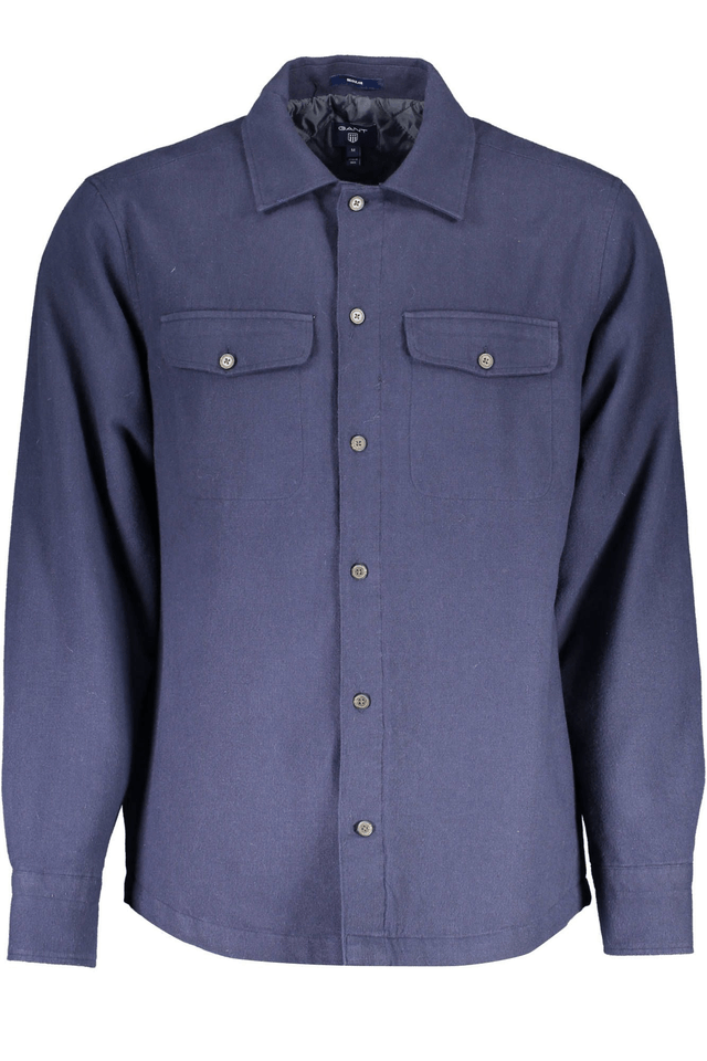 780GANT CAMICIA MANICHE LUNGHE UOMO BLU