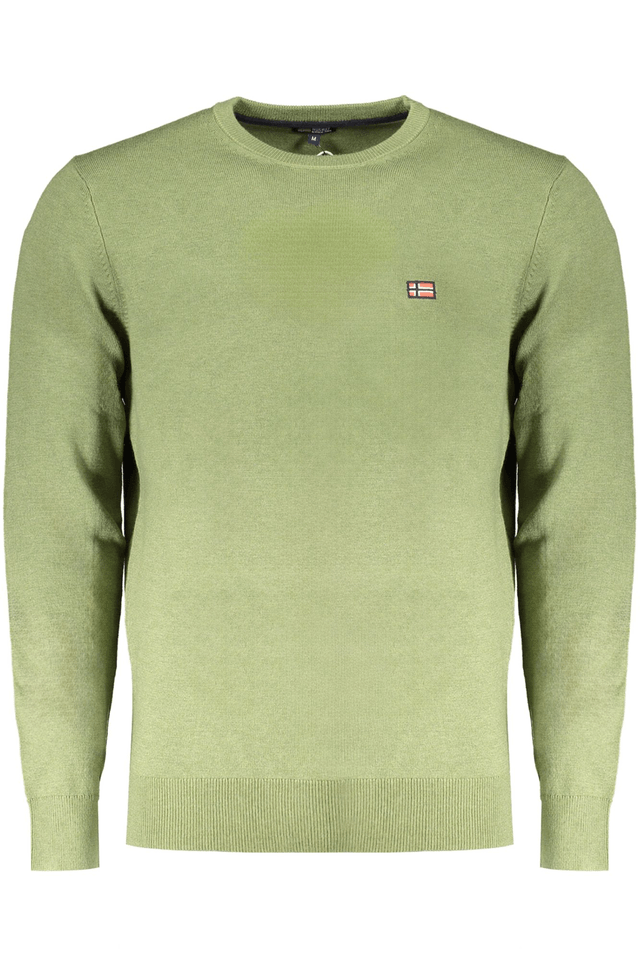 10300NORWAY 1963 MAGLIA UOMO VERDE