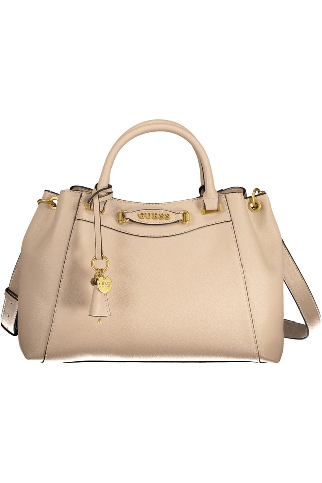 10019GUESS JEANS BORSA DONNA BEIGE