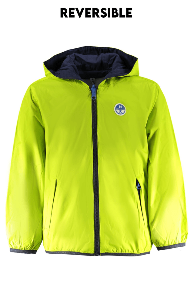 8743NORTH SAILS GIACCA SPORTIVA BAMBINO VERDE