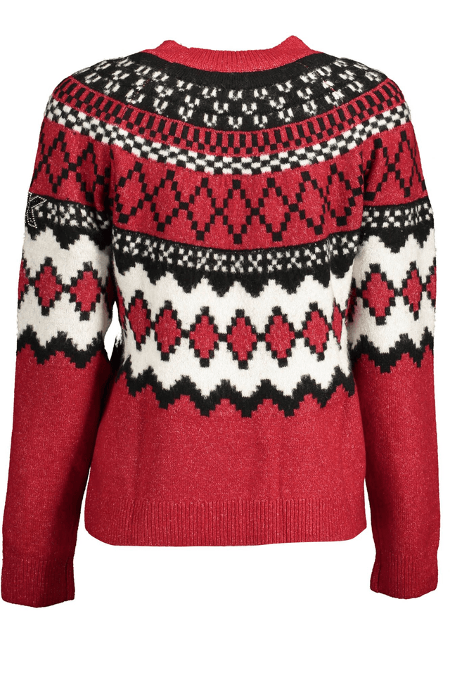 2080DESIGUAL MAGLIONE DONNA ROSSO