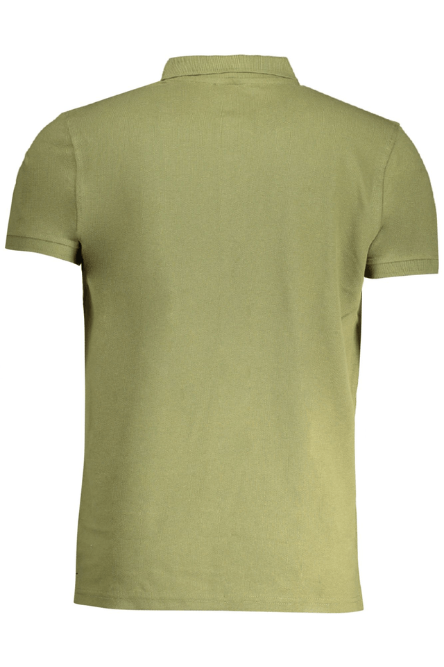 8979CAVALLI CLASS POLO MANICHE CORTE UOMO VERDE