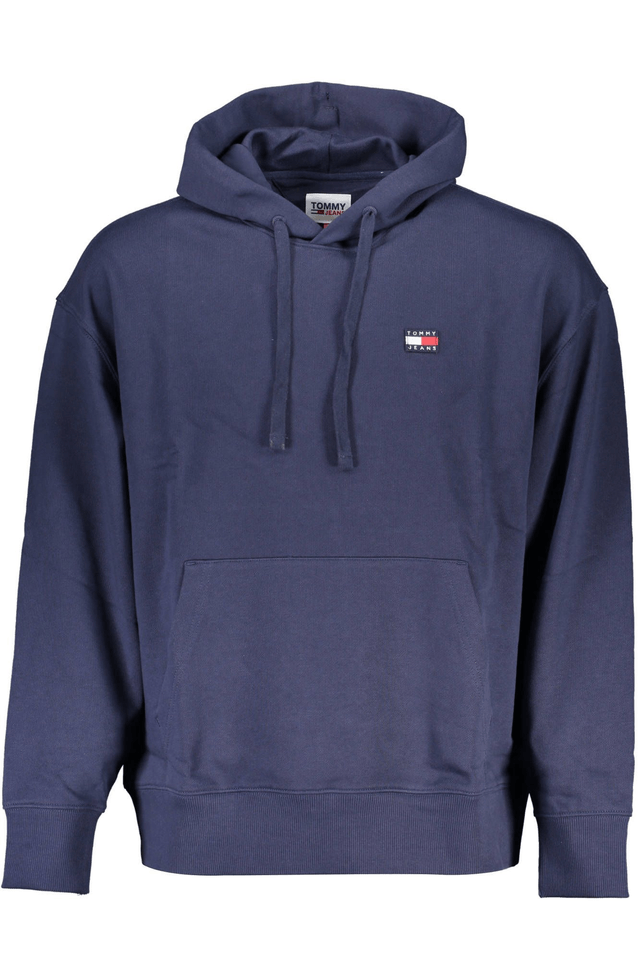 4667TOMMY HILFIGER FELPA SENZA ZIP UOMO BLU