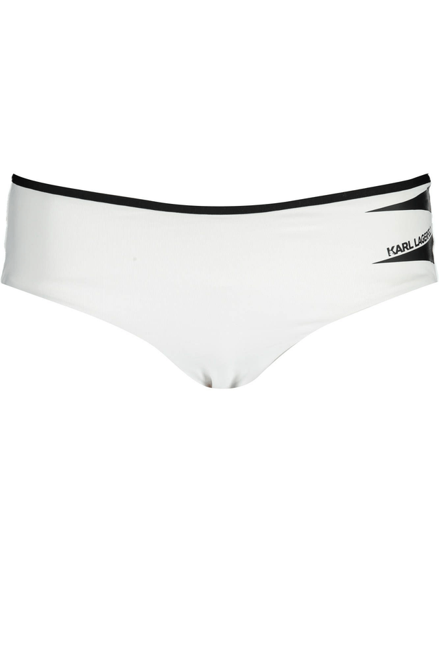 2952KARL LAGERFELD BEACHWEAR COSTUME PARTE SOTTO DONNA BIANCO
