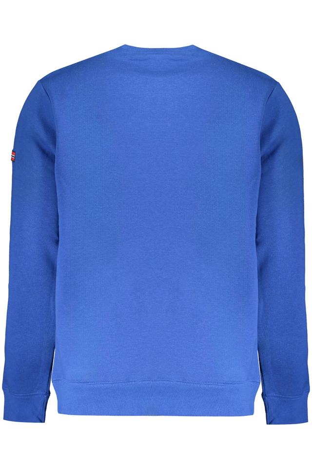 10126NORWAY 1963 FELPA SENZA ZIP UOMO BLU
