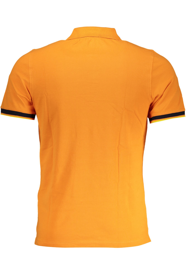 7932K-WAY POLO MANICHE CORTE UOMO ARANCIO
