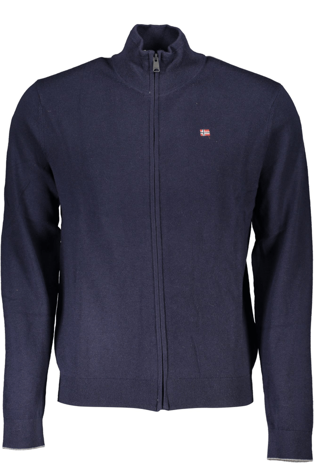 5741NAPAPIJRI CARDIGAN UOMO BLU