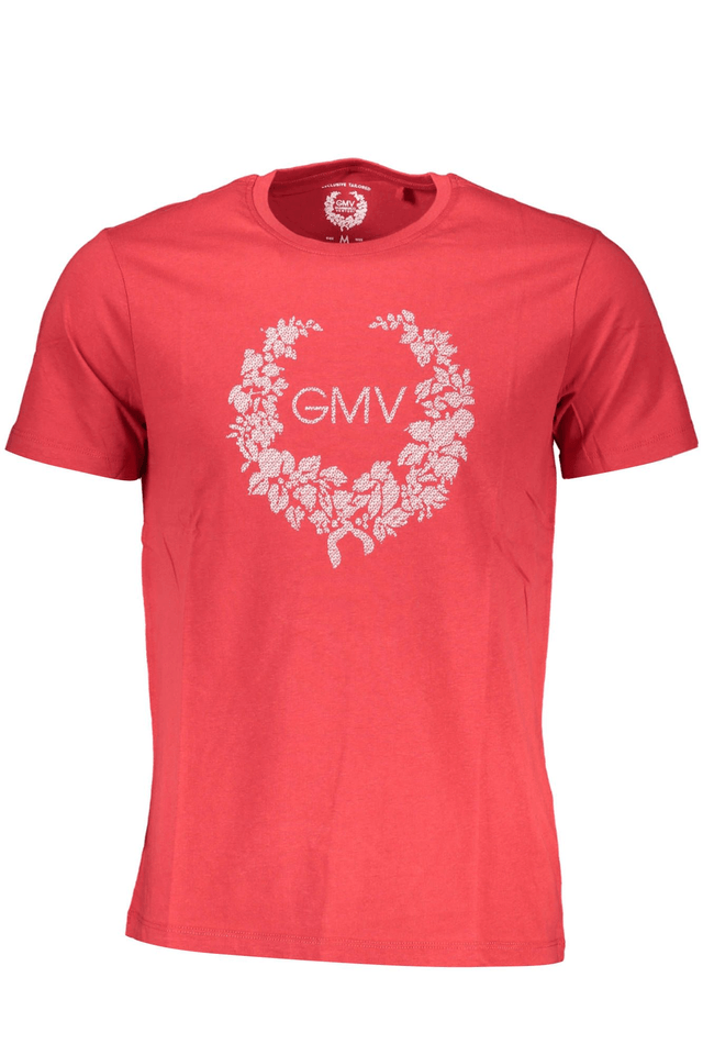 3978GIAN MARCO VENTURI T-SHIRT MANICHE CORTE UOMO ROSSO