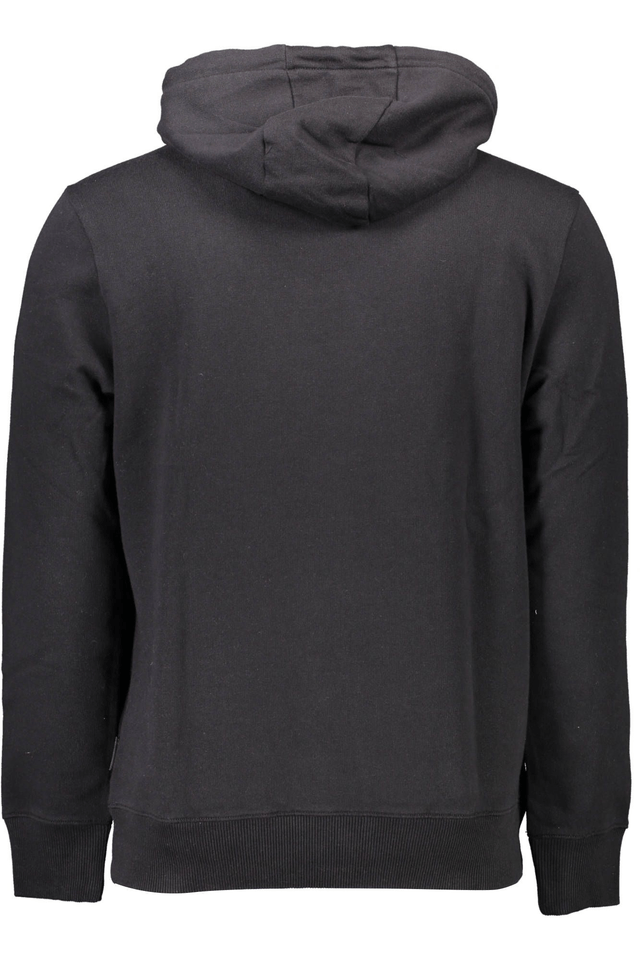 1050NAPAPIJRI FELPA SENZA ZIP UOMO NERO