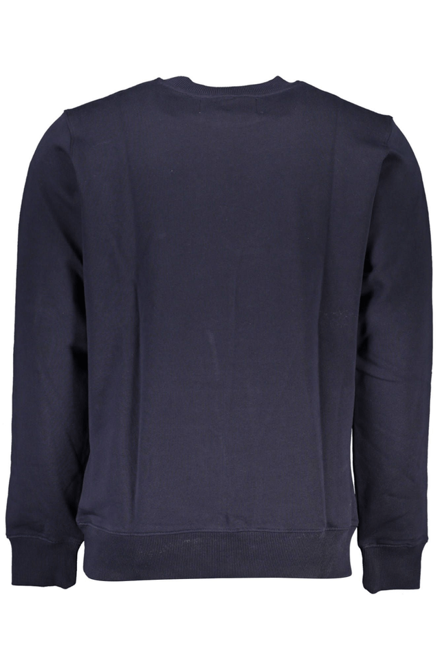 6519CALVIN KLEIN FELPA SENZA ZIP UOMO BLU