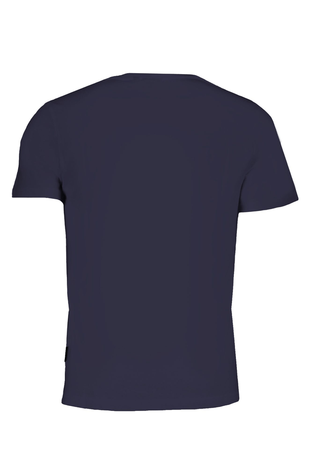 8442NAPAPIJRI T-SHIRT MANICHE CORTE UOMO BLU