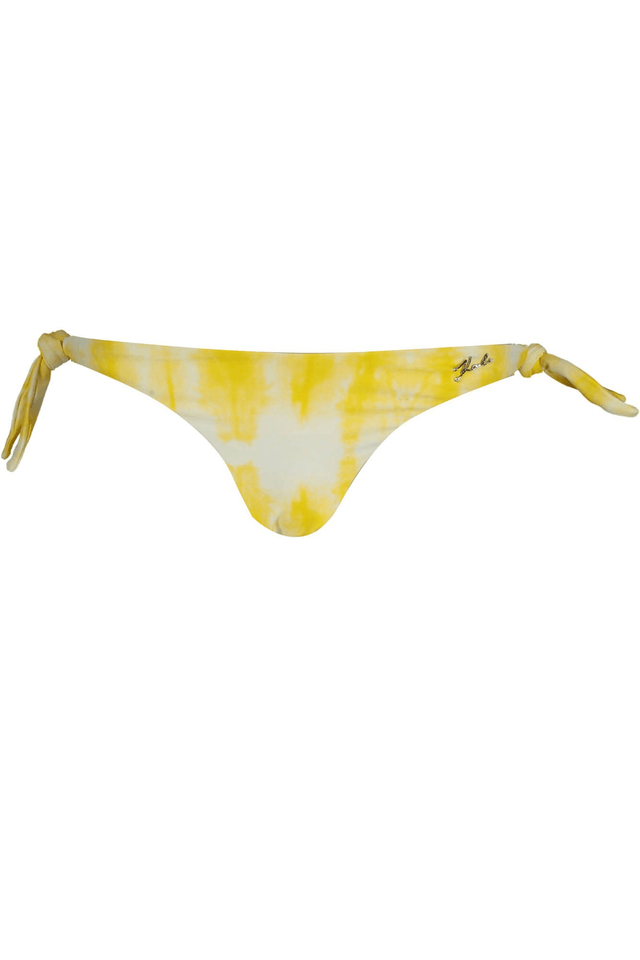 2941KARL LAGERFELD BEACHWEAR COSTUME PARTE SOTTO DONNA GIALLO