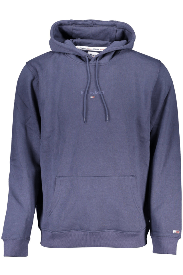 6391TOMMY HILFIGER FELPA SENZA ZIP UOMO BLU