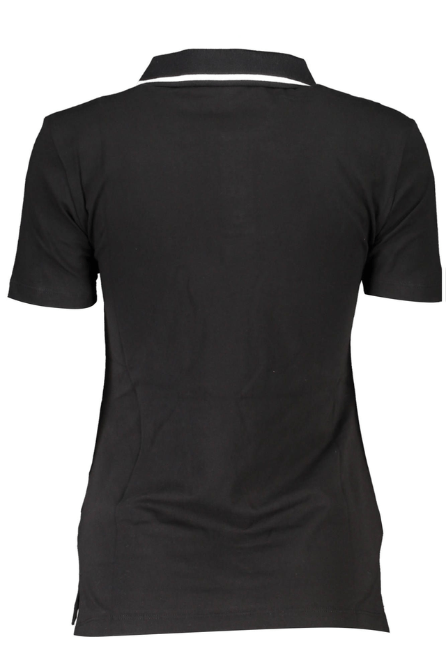 3486FILA POLO MANICHE CORTE DONNA NERO