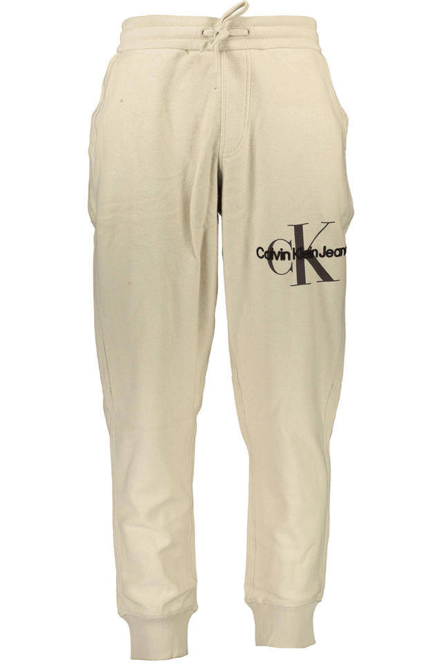 2582CALVIN KLEIN PANTALONE UOMO BEIGE
