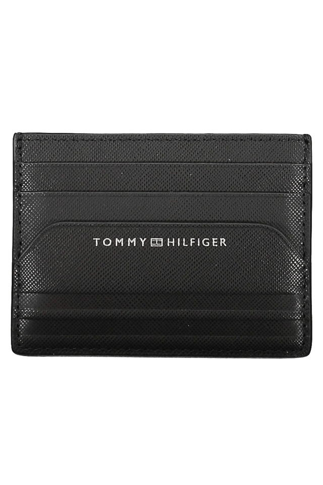 3730TOMMY HILFIGER PORTAFOGLIO UOMO NERO