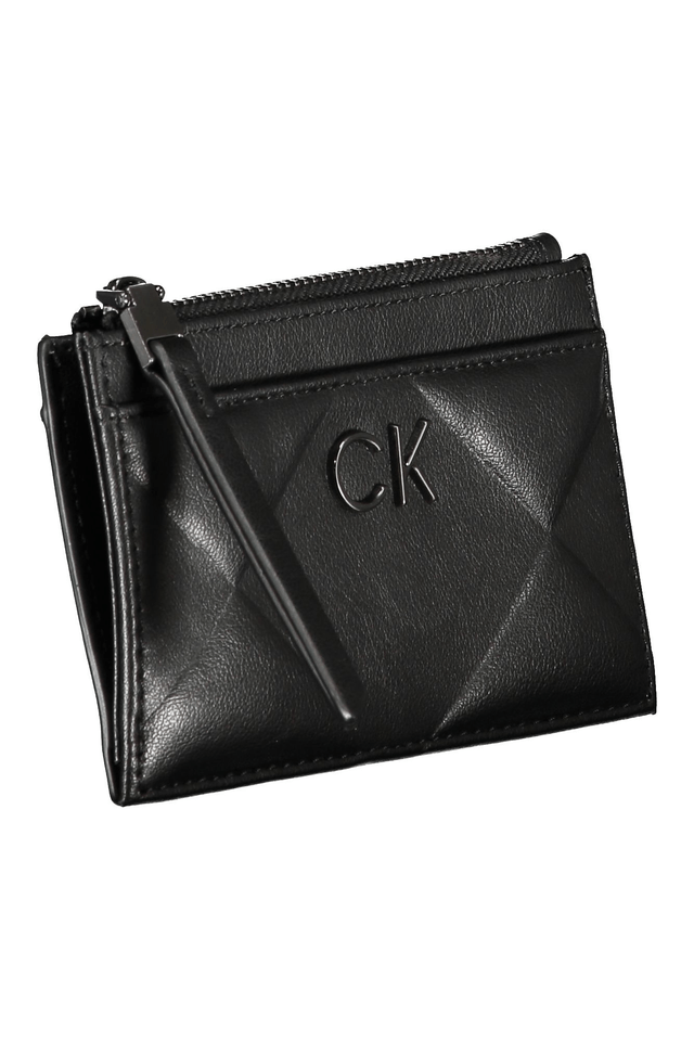 6314CALVIN KLEIN PORTAFOGLIO DONNA NERO