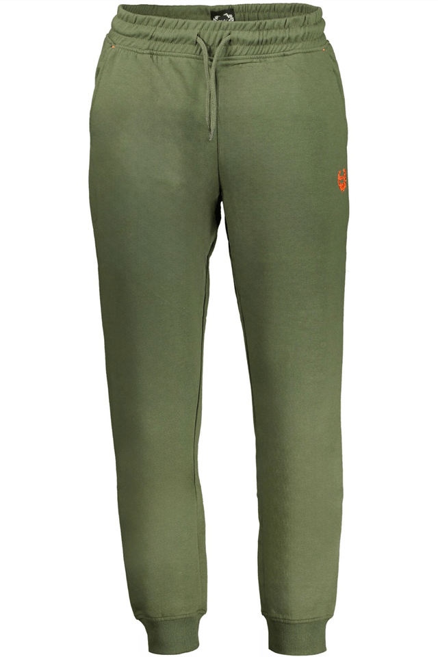 9640GIAN MARCO VENTURI PANTALONE UOMO VERDE