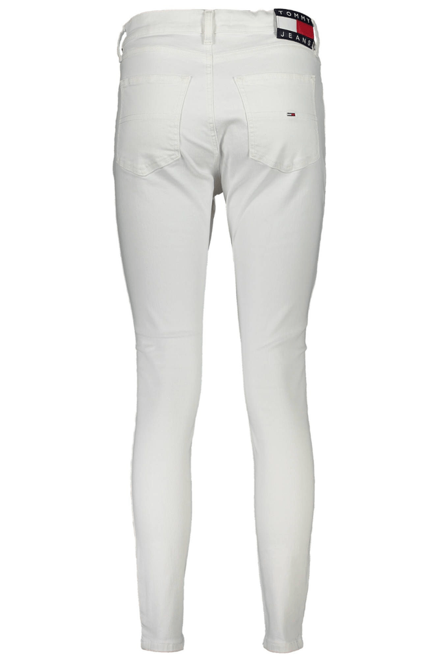 3106TOMMY HILFIGER JEANS DENIM DONNA BIANCO