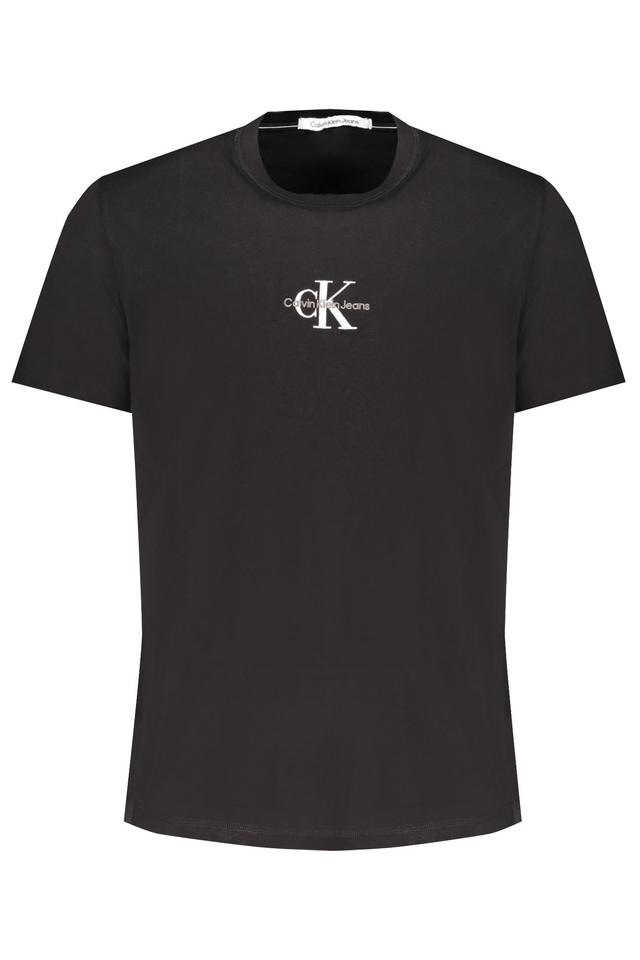 9813CALVIN KLEIN T-SHIRT MANICHE CORTE UOMO NERO