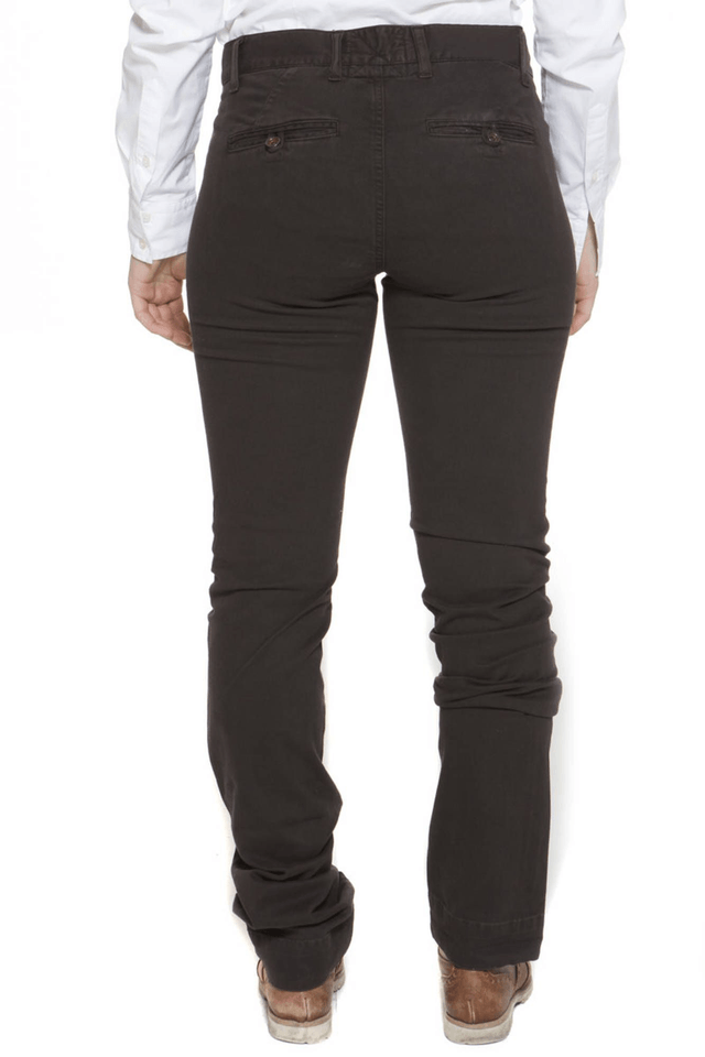 176GANT PANTALONE DONNA MARRONE