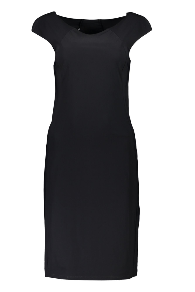 7673PATRIZIA PEPE ABITO CLASSICO DONNA NERO