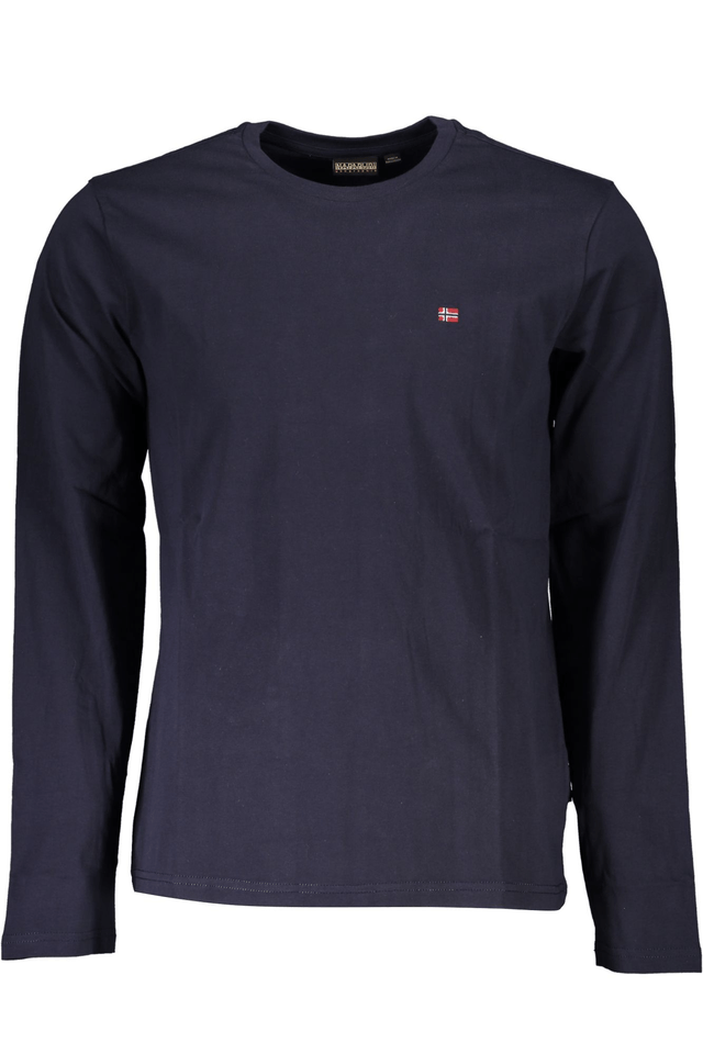 5656NAPAPIJRI T-SHIRT MANICHE CORTE UOMO BLU