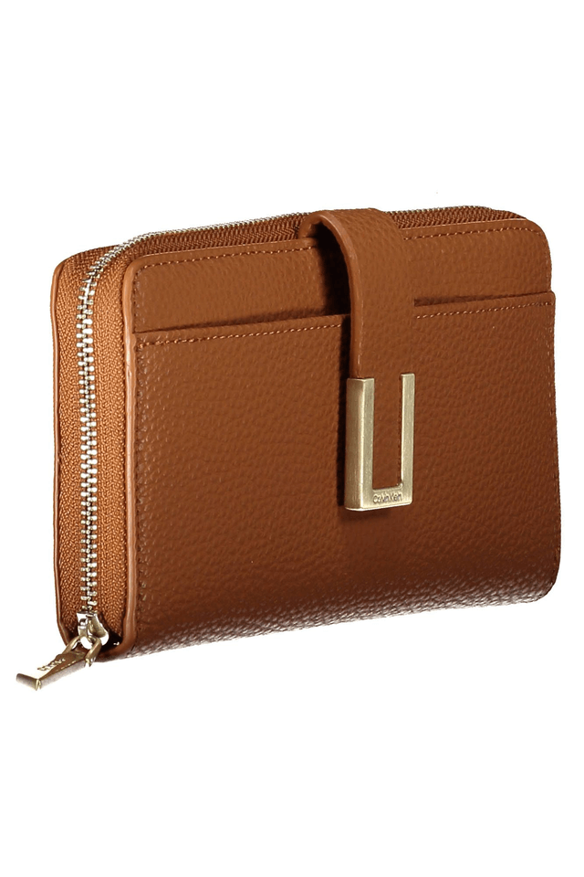 3777CALVIN KLEIN PORTAFOGLIO DONNA MARRONE