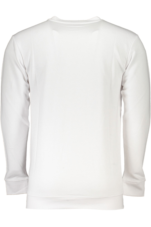 6749CAVALLI CLASS FELPA SENZA ZIP UOMO BIANCO