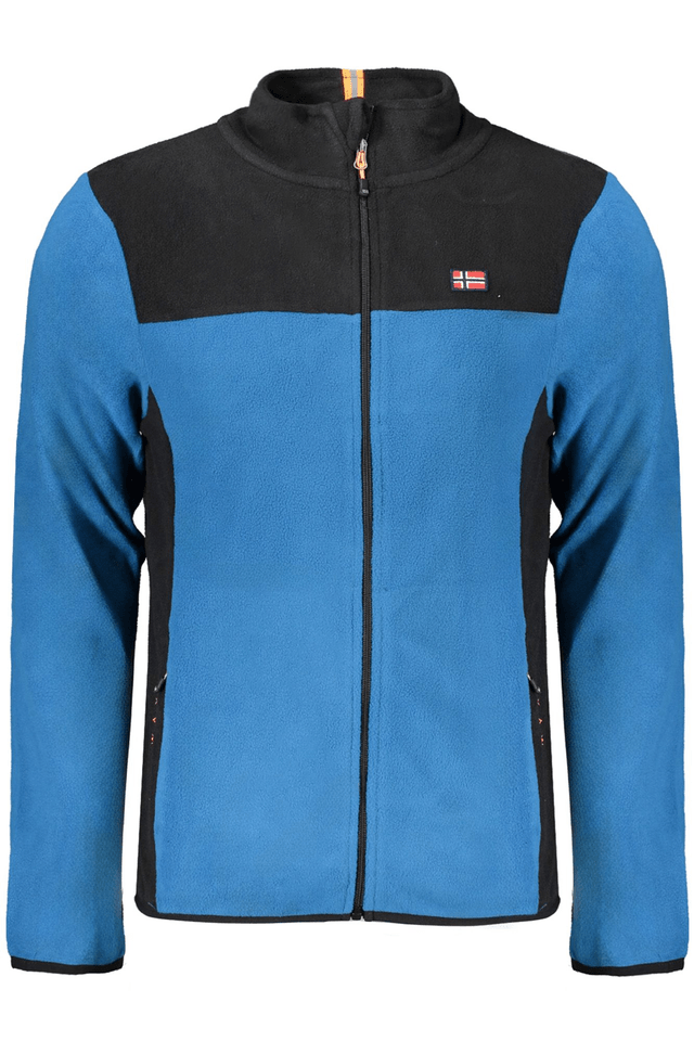 10181NORWAY 1963 FELPA CON ZIP UOMO BLU