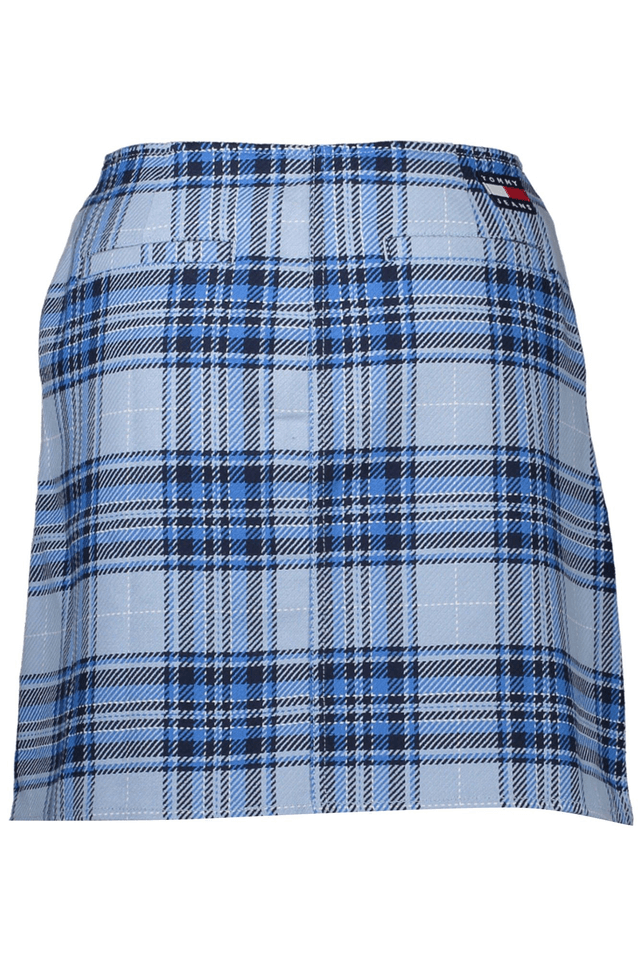 4463TOMMY HILFIGER GONNA CORTA DONNA AZZURRO