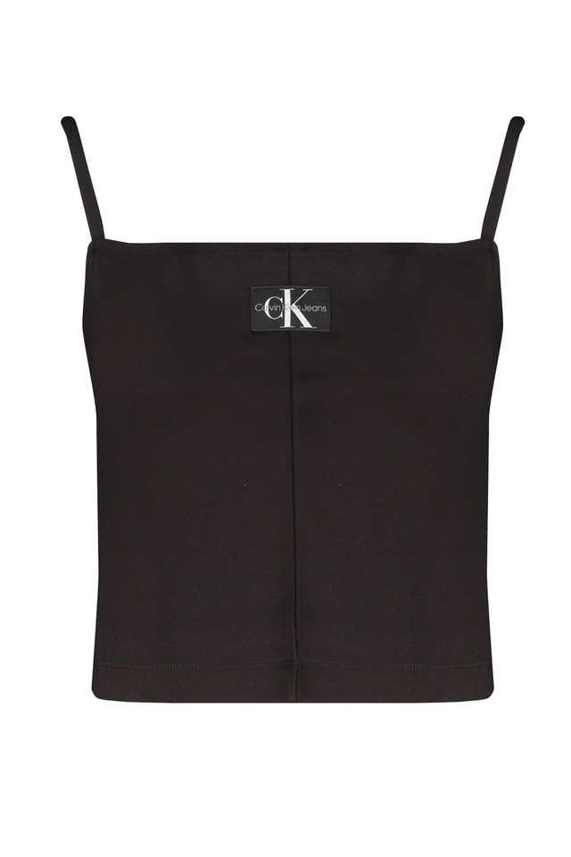 9798CALVIN KLEIN TOP DONNA NERO