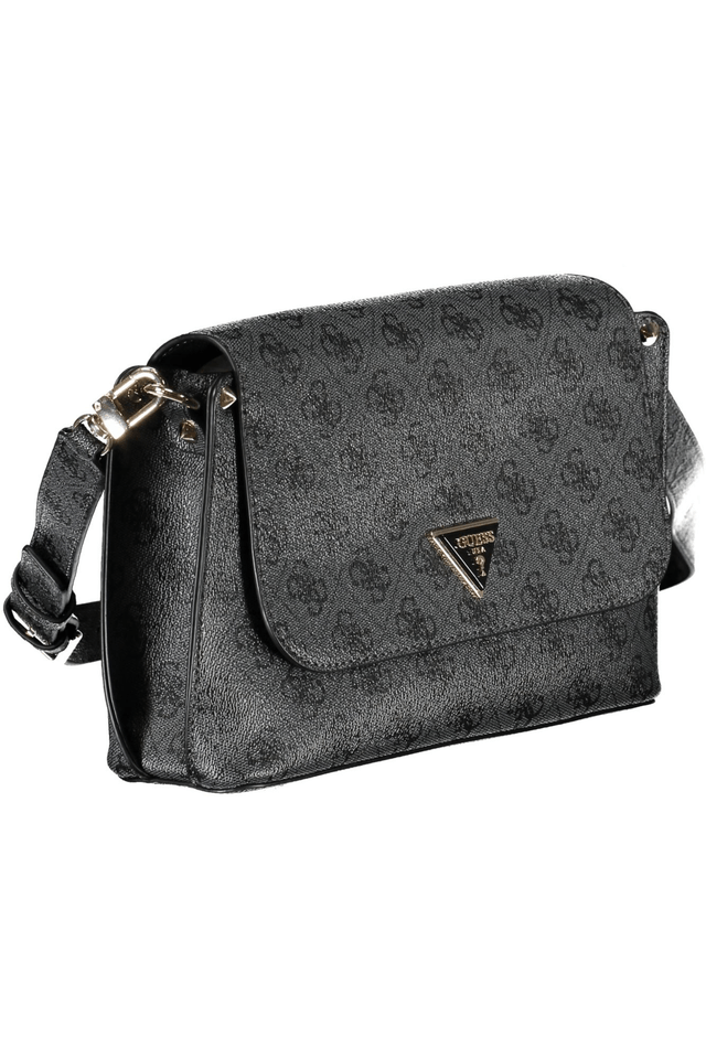 5076GUESS JEANS BORSA DONNA NERO