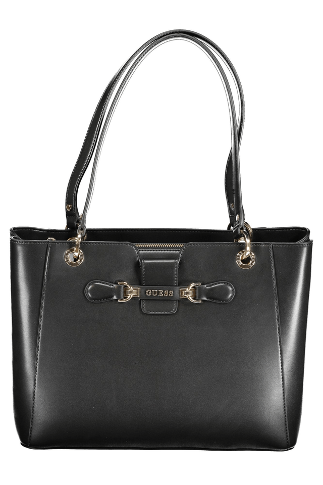 9911GUESS JEANS BORSA DONNA NERO