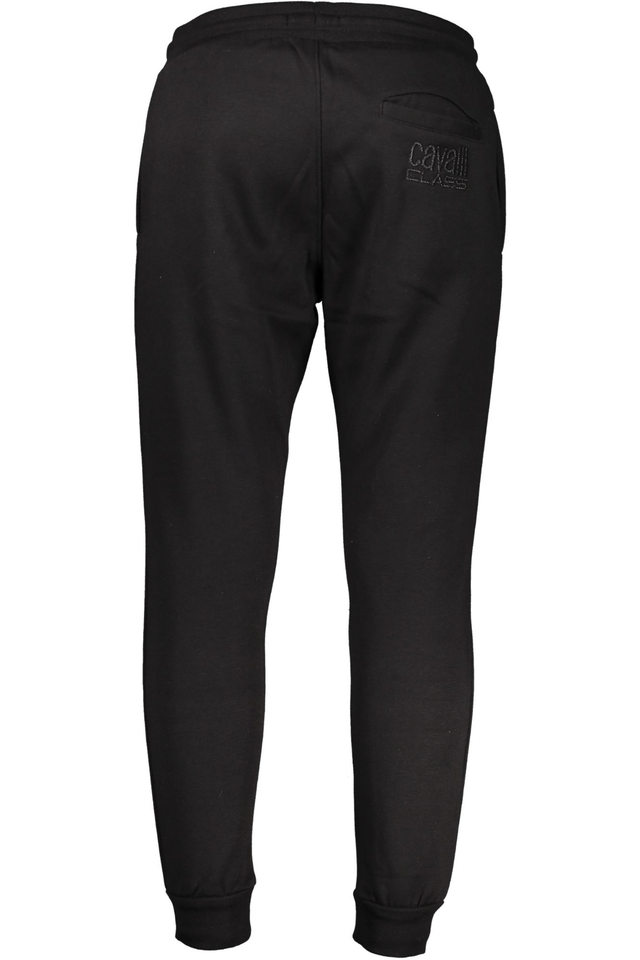 7754CAVALLI CLASS PANTALONE UOMO NERO